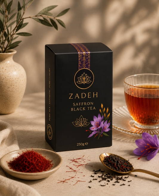 Zadeh Luxury Saffron Black Tea