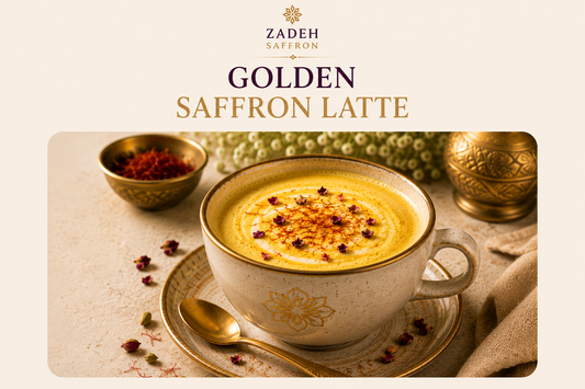 Golden Saffron Latte