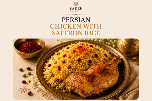 Persian Chicken with Saffron Rice