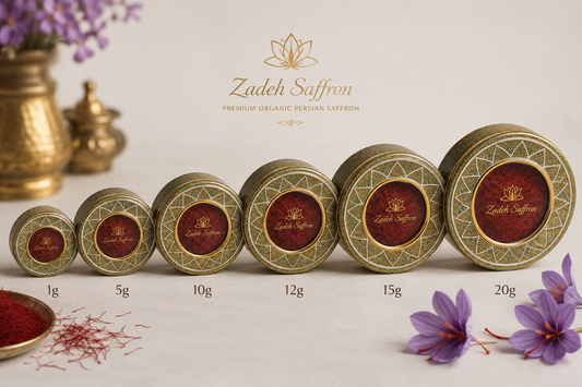 Zadeh Luxury Persian Organic Saffron Threads
