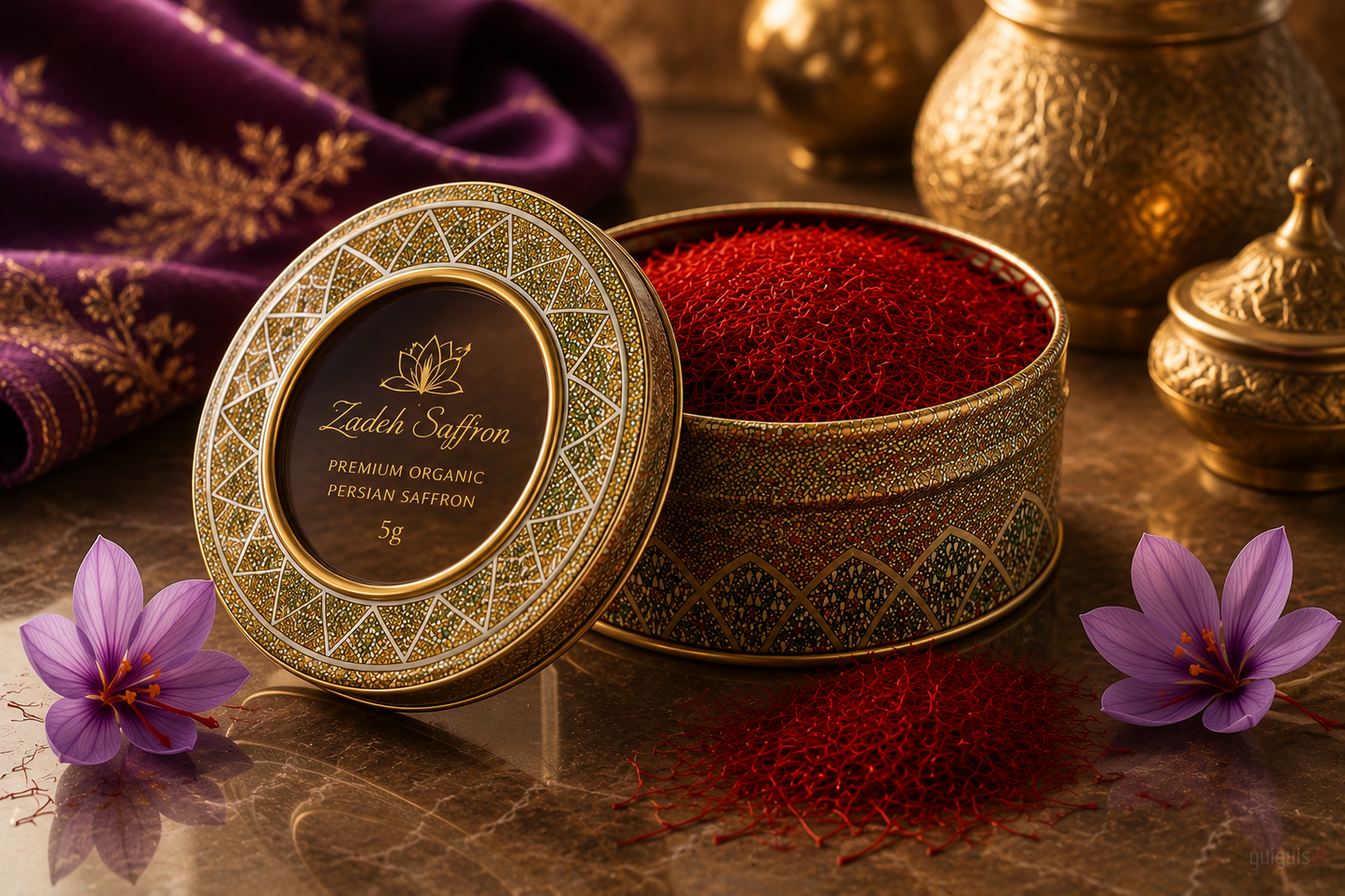 Zadeh Luxury Persian Organic Saffron Threads