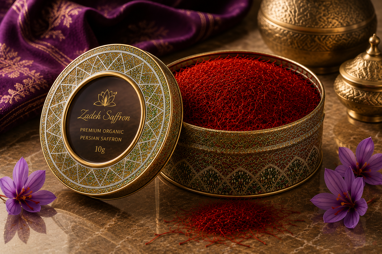 Zadeh Luxury Persian Organic Saffron Threads