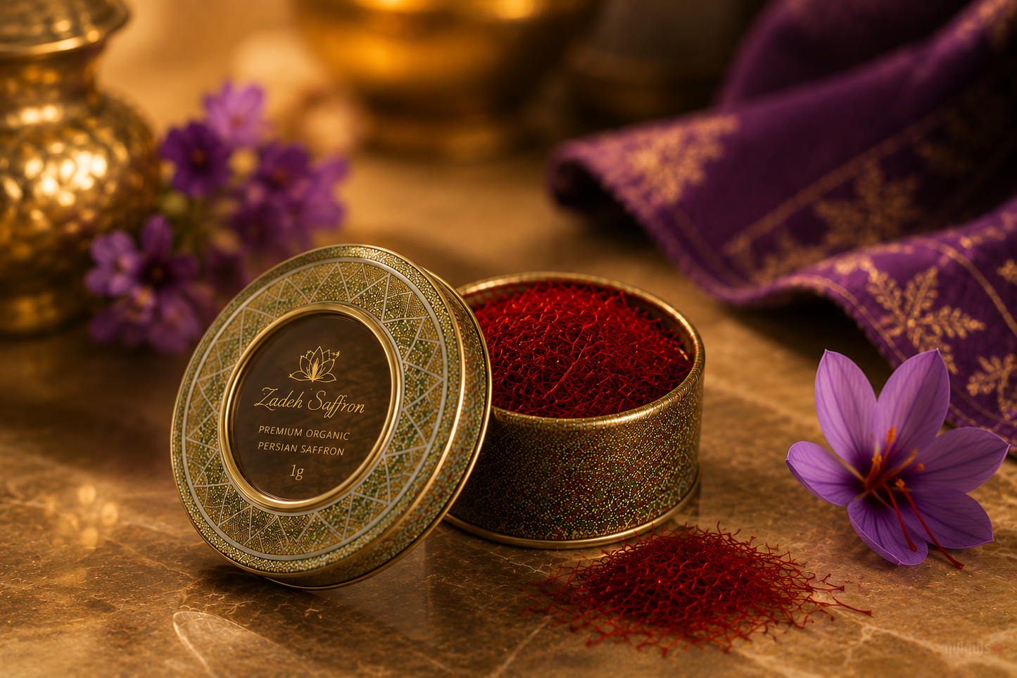 Zadeh Luxury Persian Organic Saffron Threads