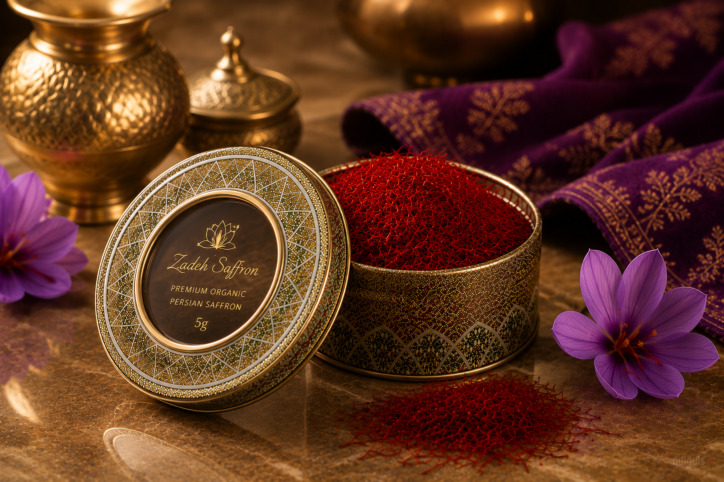 Zadeh Luxury Persian Organic Saffron Threads