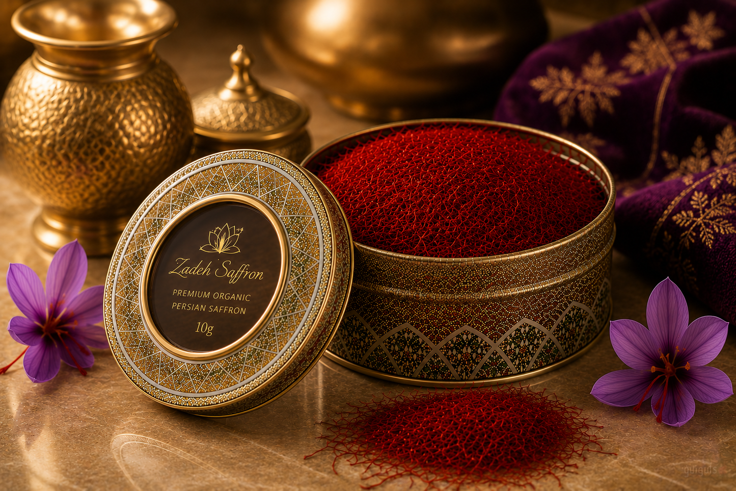 Zadeh Luxury Persian Organic Saffron Threads