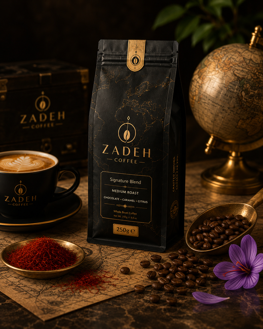 Zadeh Luxury Saffron Roasted Coffee